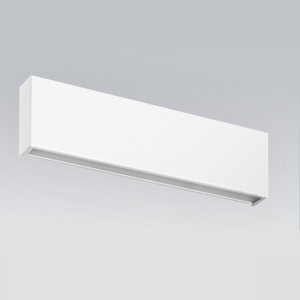 Applique moderno linea light group box w1 mono emission 8774 led 28w alluminio lampada parete - Linea Light Group