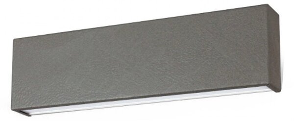 Applique moderno linea light group box w2 bi emission 8262 led 19w alluminio lampada parete - Linea Light Group