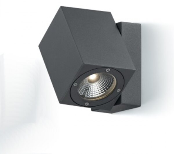 Applique moderno pan international cam est444 led alluminio lampada parete - Pan International