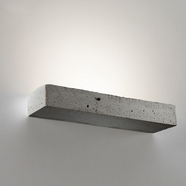 Applique cemento belfiore 9010 gadro cem 2458.3054 led lampada parete classica rustica - Belfiore - 9010
