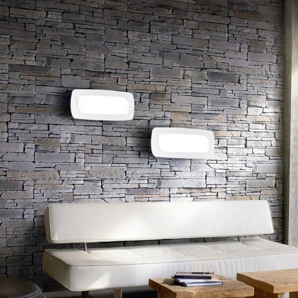 Applique moderno illuminando stone ap g gx53 led parete soffitto metallo acrilico - Illuminando