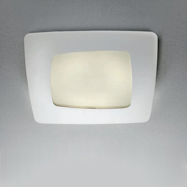 Plafoniera moderna illuminando stone pl p gx53 led parete soffitto metallo acrilico - Illuminando