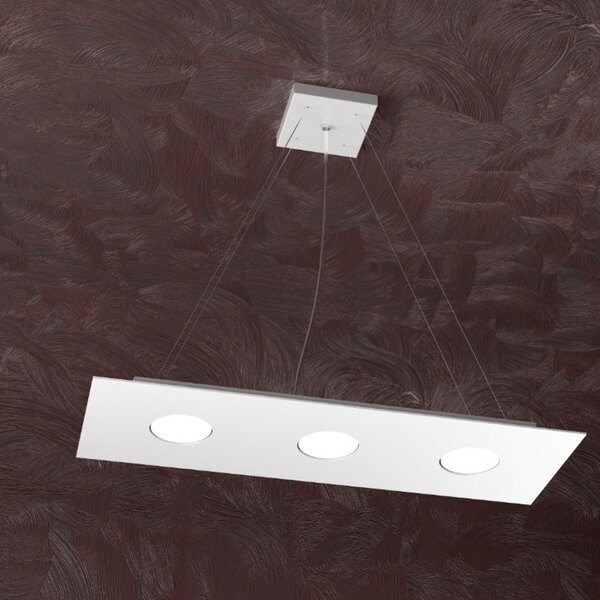 Lampadario moderno top light area 1127 s3 r gx53 led monoemissione metallo sospensione - Top Light