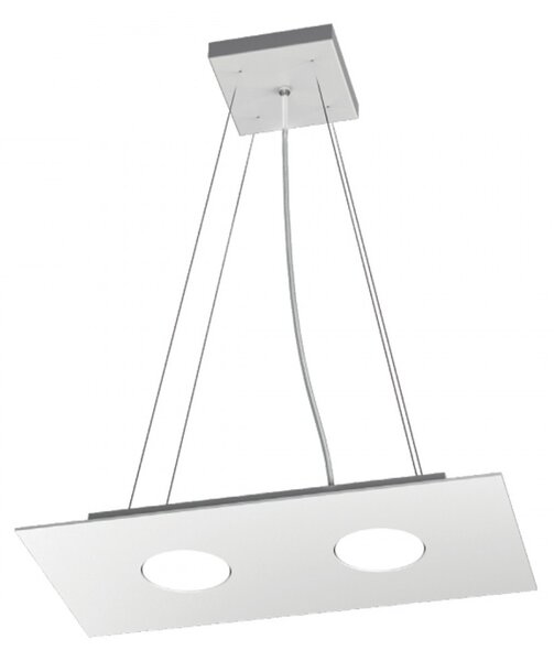 Lampadario moderno top light area 1127 s2 r gx53 led monoemissione metallo sospensione - Top Light