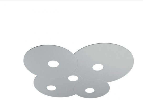 Plafoniera moderna top light cloud 1128 pl5 gx53 led metallo lampada soffitto parete - Top Light
