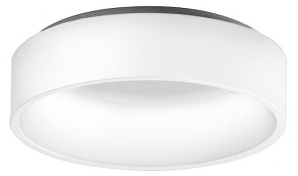 Plafoniera moderna promoingross aurora pl45 wh led cct 1715lm dimmerabile metacrilato lampada soffitto - Promoingross