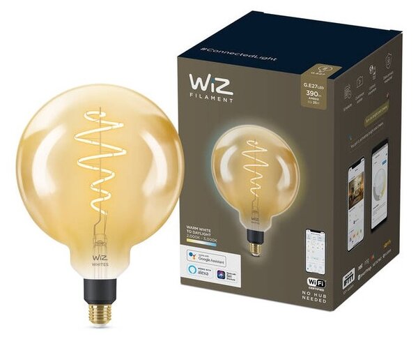 Lampadina LED dimmerabile VINTAGE G200 E27/6W/230V 2000-5000K CRI 90 Wi-Fi - WiZ