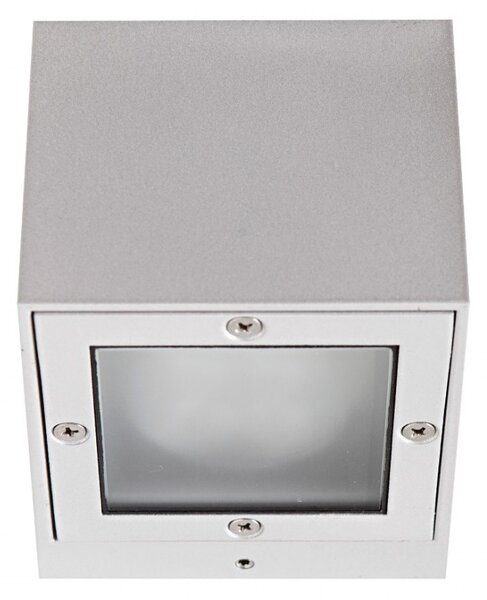 Applique moderno garden luce 1054 g9 sb led alluminio monoemissione lampada parete - Garden Luce Srl