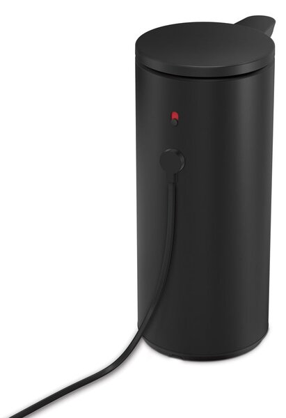 Dispenser di sapone in acciaio nero touchless 266 ml - simplehuman