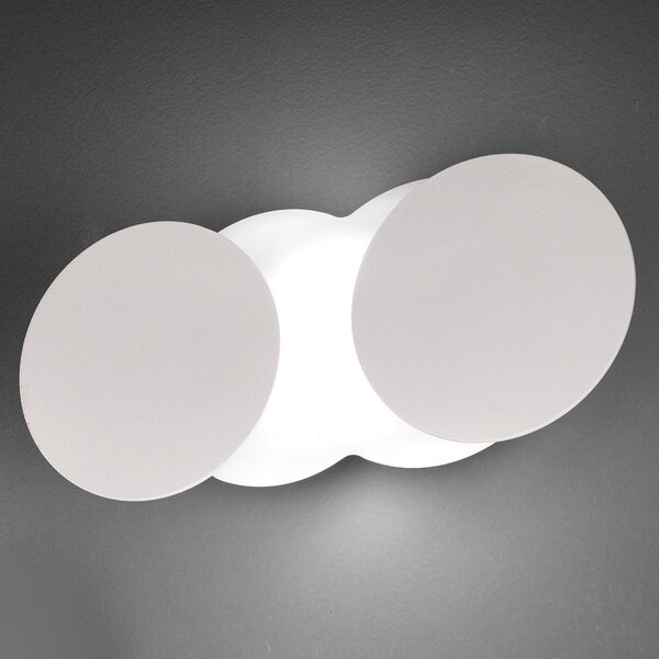 Applique moderna fratelli braga nuvola 2092 a2 led metacrilato orientabile - Fratelli Braga