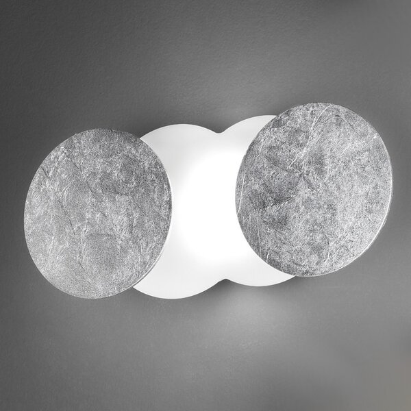 Applique moderna fratelli braga nuvola 2092 a2 led metacrilato orientabile - Fratelli Braga