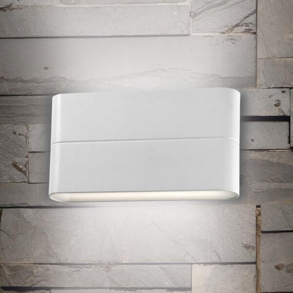 Applique moderno pan international oregon est01007 led biemissione lampada parete - Pan International