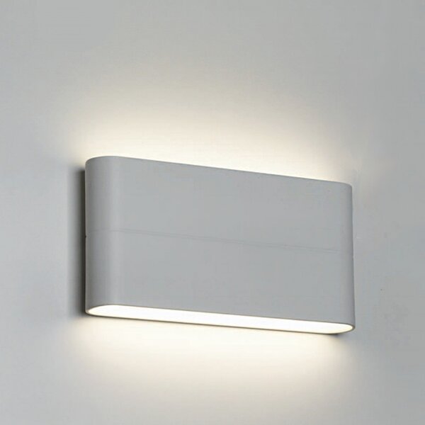 Applique moderno pan international oregon est01007 led biemissione lampada parete - Pan International