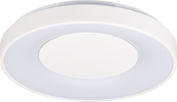 Plafoniera LED rotonda Vand bianca 17,5 W, luce bianca neutra 460 lm, metallo, dimensioni: 7x39x39 cm, IP20, Kanlux