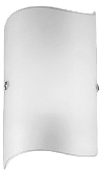 Applique moderno vetro due p illuminazione 2431 app e27 led lampada parete - Due P Illuminazione