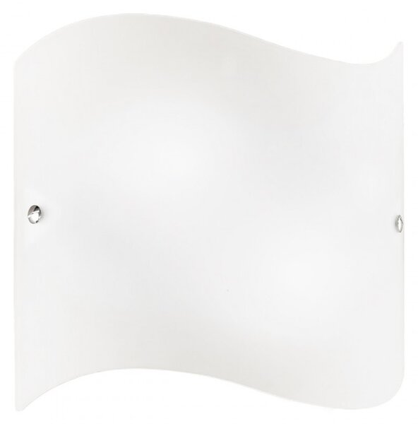 Applique moderno vetro due p illuminazione 2431 apg e27 led lampada parete - Due P Illuminazione