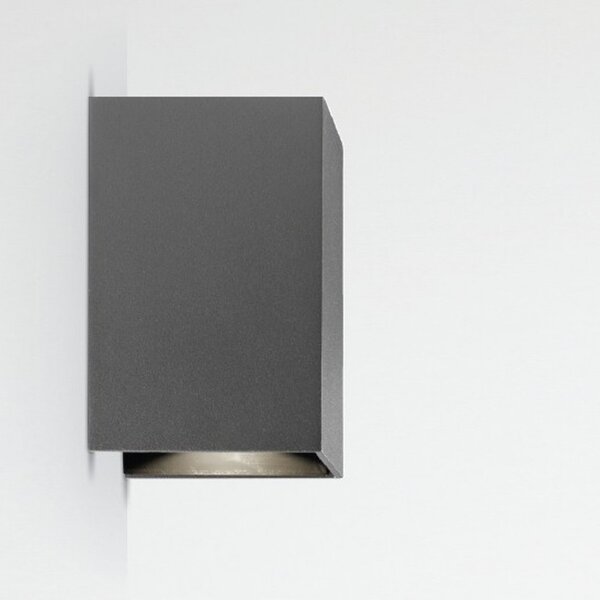 Applique esterno pan international win up-down led ip54 lampada parete giardino - Pan International