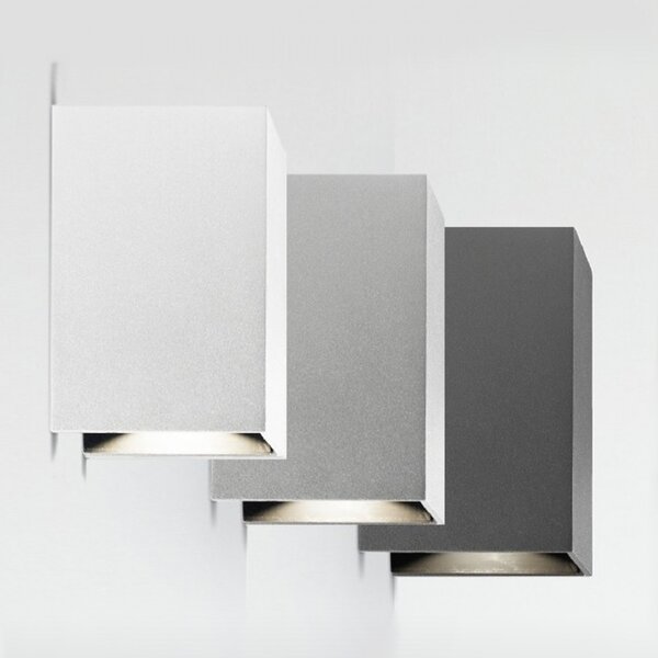 Applique esterno pan international win up-down led ip54 lampada parete giardino - Pan International