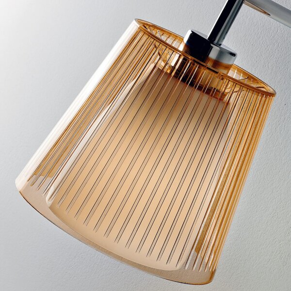 Applique illuminando jolly ap p e27 led lampada parete moderna acrilico trasparente interno - Illuminando