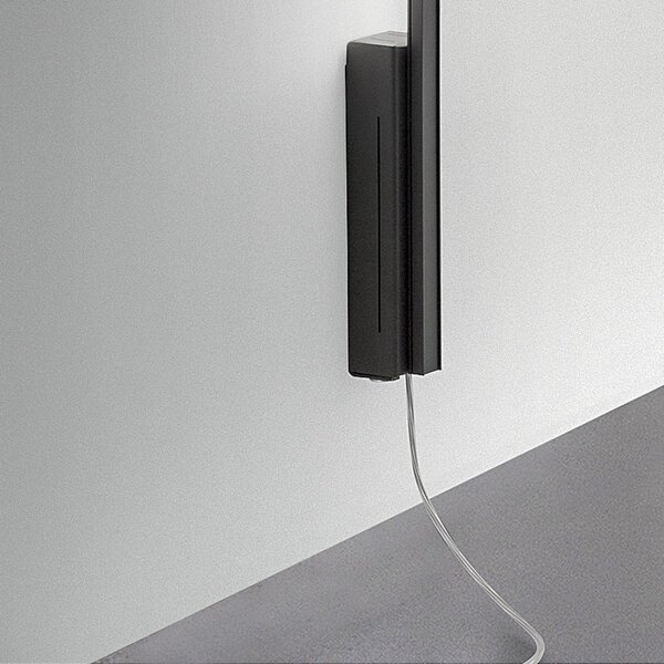 Applique moderno fratelli braga traccia 2053 ap f led touch dimmer metallo - Fratelli Braga
