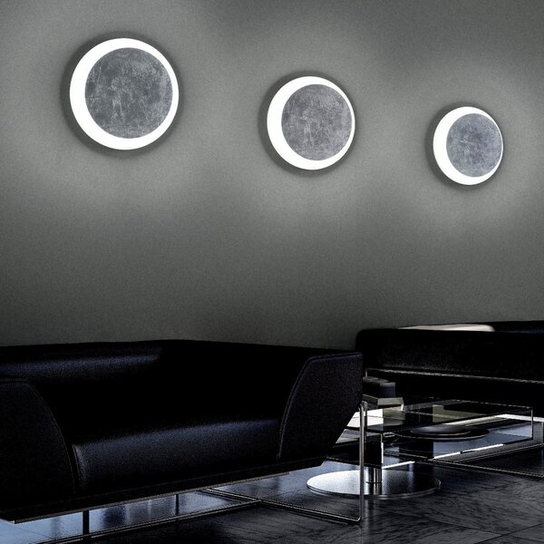 Applique moderno fratelli braga rotary 2116 a led orientabile metallo lampada parete - Fratelli Braga