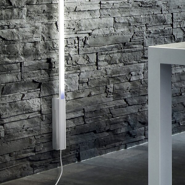 Applique moderno fratelli braga traccia 2053 ap f led touch dimmer metallo - Fratelli Braga