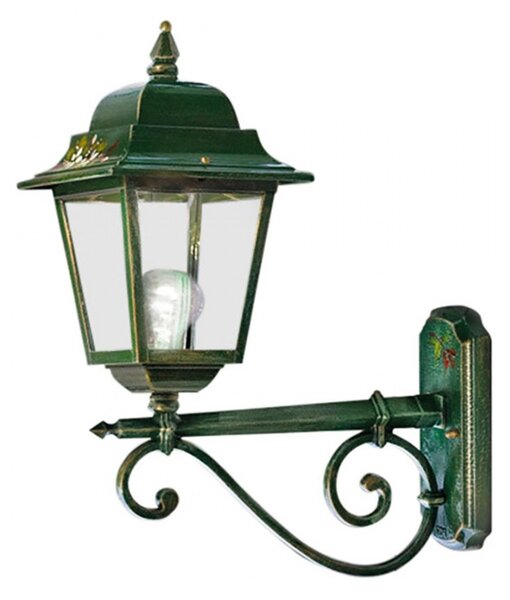 Applique classico ferroluce gorizia a105 ap e27 led alluminio lampada parete - Ferroluce