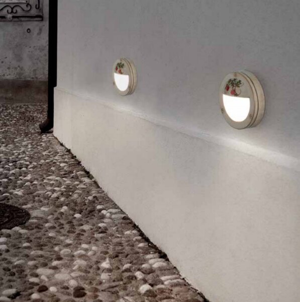 Applique classico ferroluce brindisi a500 ap g9 led alluminio lampada parete - Ferroluce