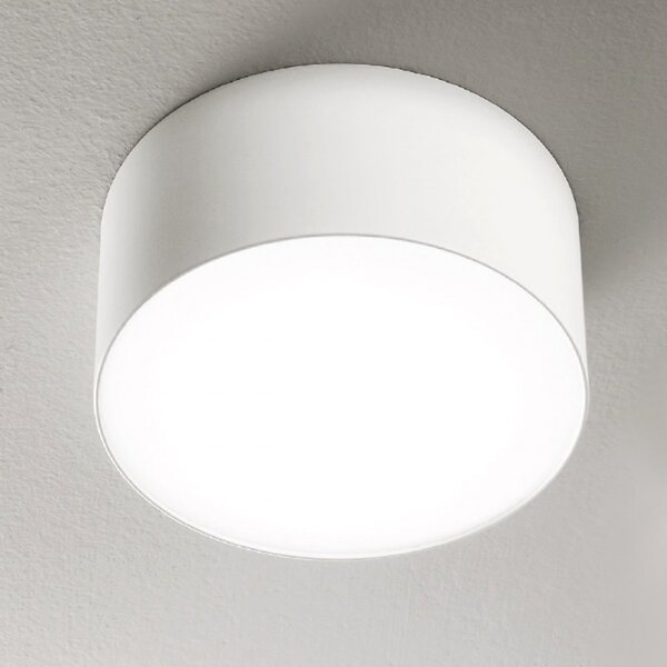 Plafoniera alluminio metacrilato gea led cloe 65 gpl241c led lampada soffitto tonda moderna - Gea Led