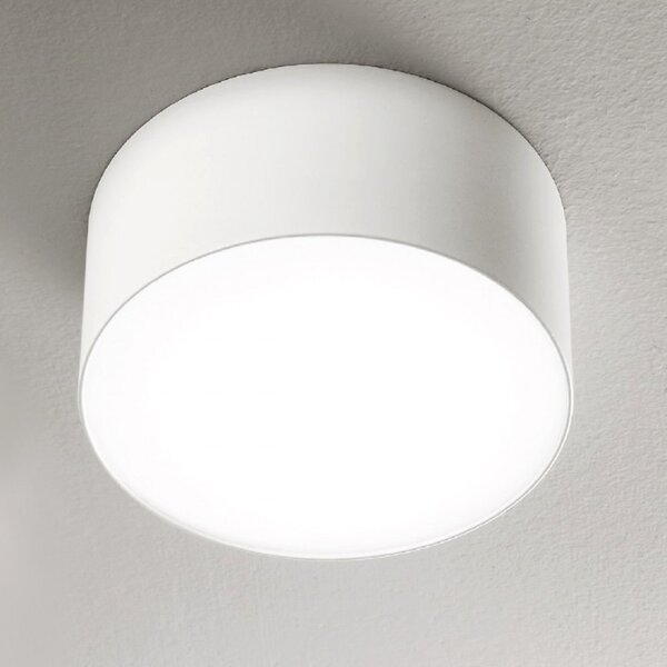 Plafoniera alluminio metacrilato gea led cloe 65 gpl241c led lampada soffitto tonda moderna - Gea Led