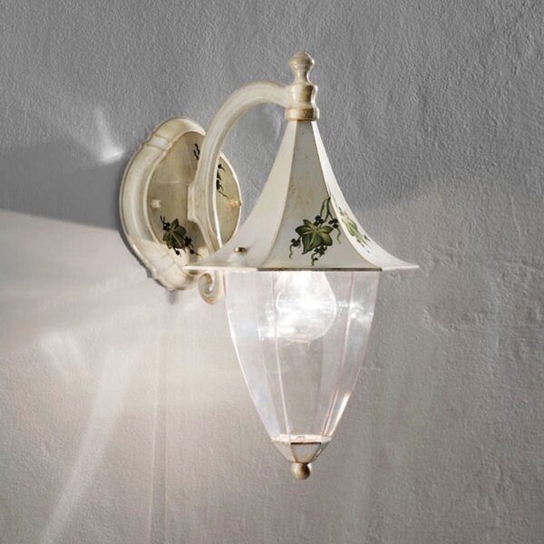 Applique classico ferroluce arezzo a600 ap e27 led alluminio lampada parete - Ferroluce
