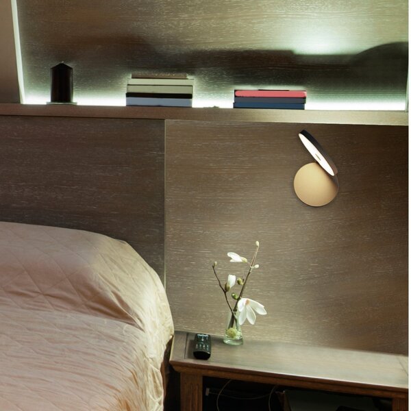 Applique moderno cattaneo olimpia 862 16 pa led orientabile basculante - Cattaneo Illuminazione