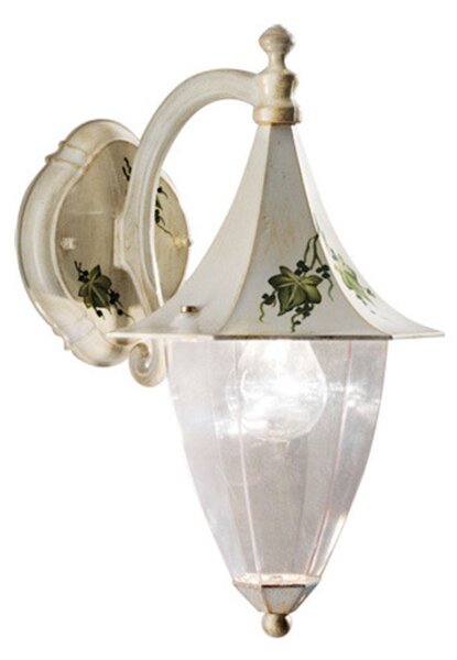 Applique classico ferroluce arezzo a600 ap e27 led alluminio lampada parete - Ferroluce