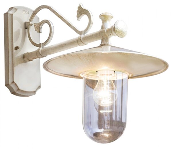 Applique classico ferroluce genova a400 ap e27 led alluminio lampada parete - Ferroluce