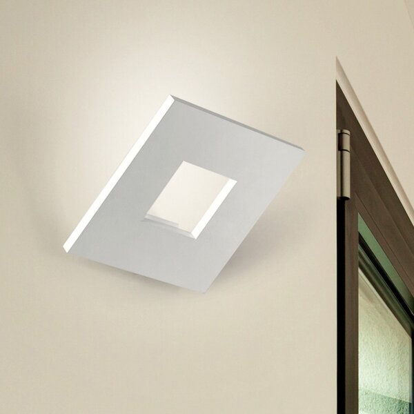 Applique moderno cattaneo illuminazione square 860 20a led dimmerabile basculante - Cattaneo Illuminazione