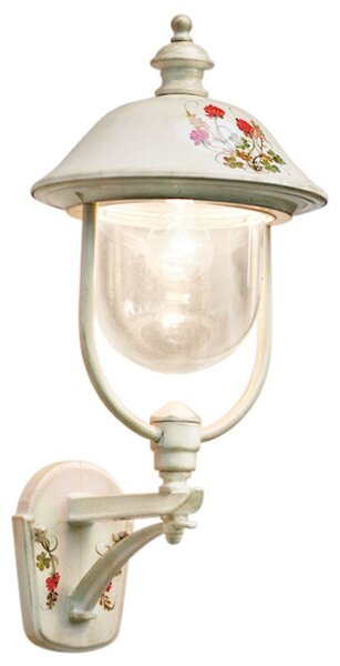 Applique classico ferroluce bari a301 ap e27 led alluminio lampada parete - Ferroluce