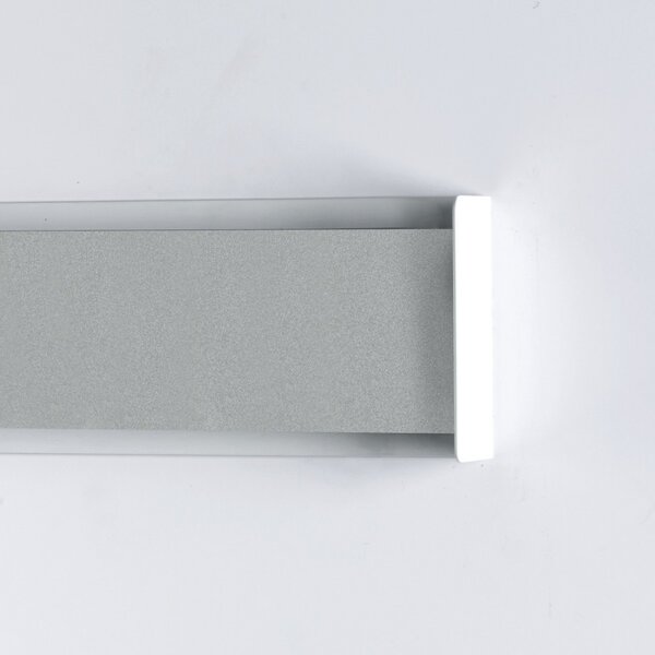 Applique moderno cattaneo illuminazione abbraccio 770 70a led biemissione lampada parete metallo - Cattaneo Illuminazione