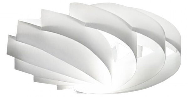 Plafoniera moderna linea zero flat p e27 led polilux bianco lampada soffitto - Linea Zero