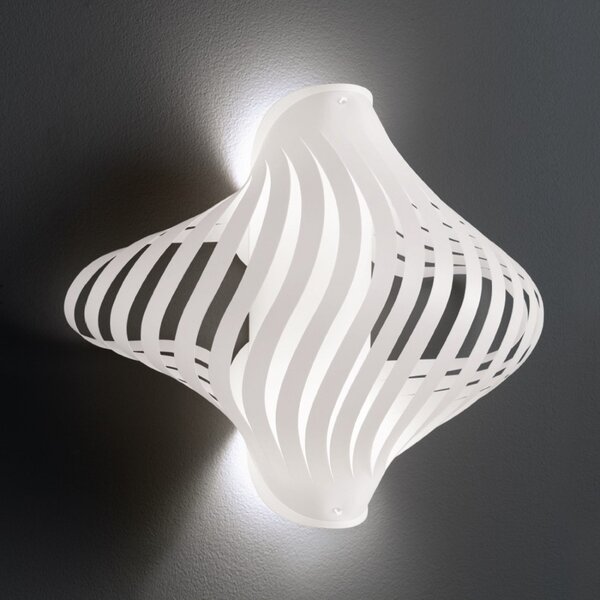 Applique moderna linea zero helios d47ap nc sh e27 led polilux lampada parete - Linea Zero