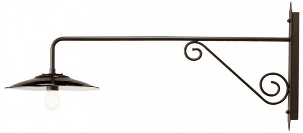 Applique esterno classica sovil illuminazione borgo 929 e27 led alluminio lampada parete - Sovil Illuminazione