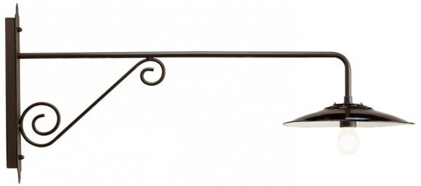 Applique esterno classica sovil illuminazione borgo 929 e27 led alluminio lampada parete - Sovil Illuminazione