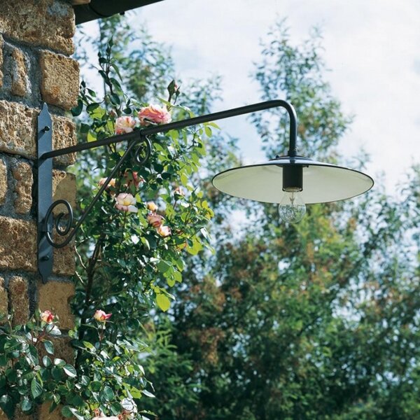 Applique esterno classica sovil illuminazione borgo 929 e27 led alluminio lampada parete - Sovil Illuminazione