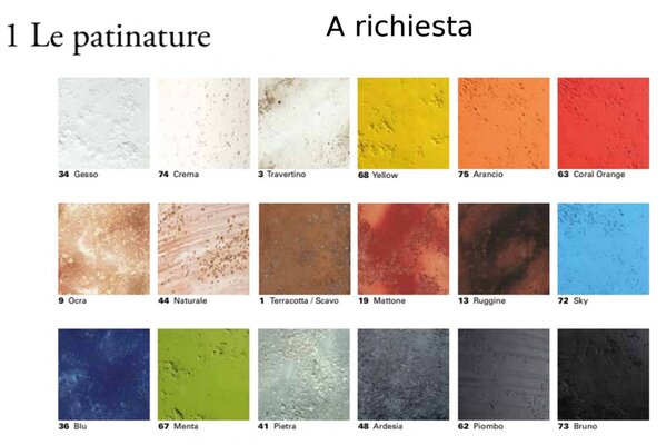 Applique toscot settimello 1161 e27 led lampada farete classica ottica inclinata artigianale maiolica toscana terracotta interni - Toscot