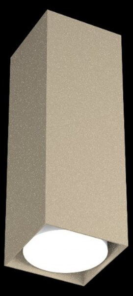 Plafoniera moderna top light plate 1129 pl25 gx53 led metallo lampada soffitto - Top Light