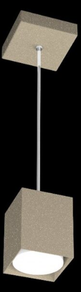 Lampadario moderno top light plate 1129 s10 gx53 led metallo sospensione - Top Light
