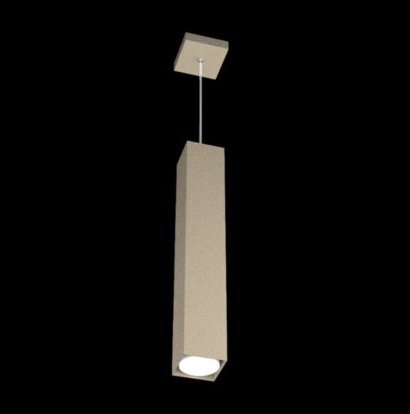 Lampadario moderno top light plate 1129 s50 gx53 led metallo sospensione - Top Light