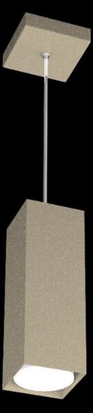 Lampadario moderno top light plate 1129 s25 gx53 led metallo sospensione - Top Light