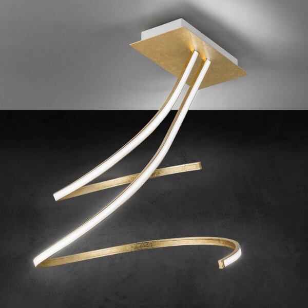 Plafoniera moderna fratelli braga scia 2127 pl60 led metallo lampada soffitto - Fratelli Braga