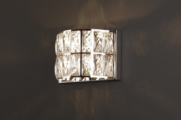 MAXLIGHT W0204 - Applique DIAMANTE 1xG9/42W/230V cromo