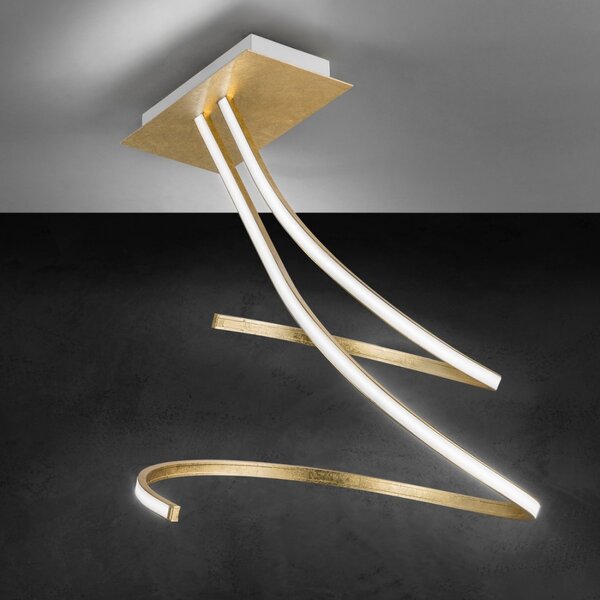 Plafoniera moderna fratelli braga scia 2127 pl60 led metallo lampada soffitto - Fratelli Braga